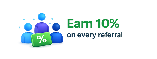 Earn 10 percent